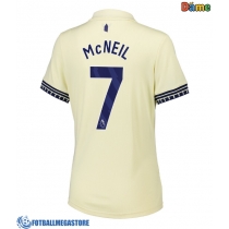 Fotballdrakt Dame Everton Dwight McNeil #7 Bortedrakt 2025-26 Kortermet